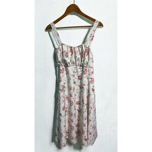 Belle Poque Floral Midi Dress Women’s 2XL Sleeveless Lined Cottagecore